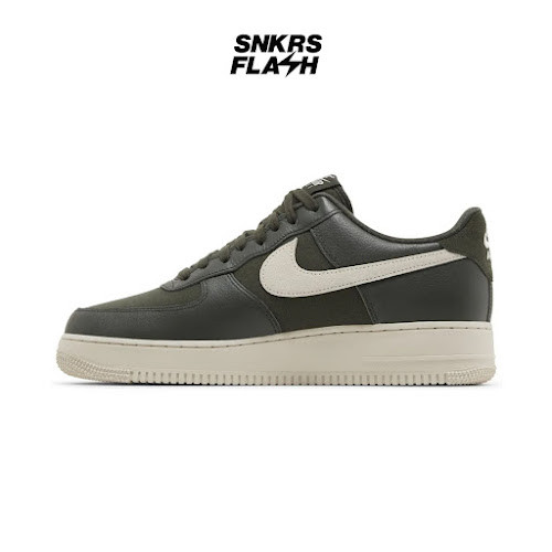 NIKE Air Force 1 07 Lx Nbhd Sequoia Black Sepatu Sneakers Pria - DV7186301 - Size 42