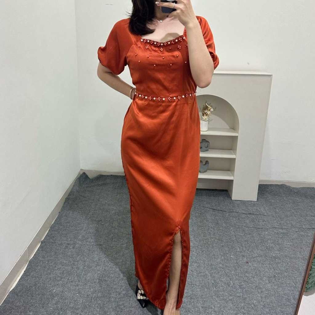 Dres Christmas Baju Terbaru 225 Dress Longdress Bj Dries Tile Natalan Lebaran Korea Style Mini Drees