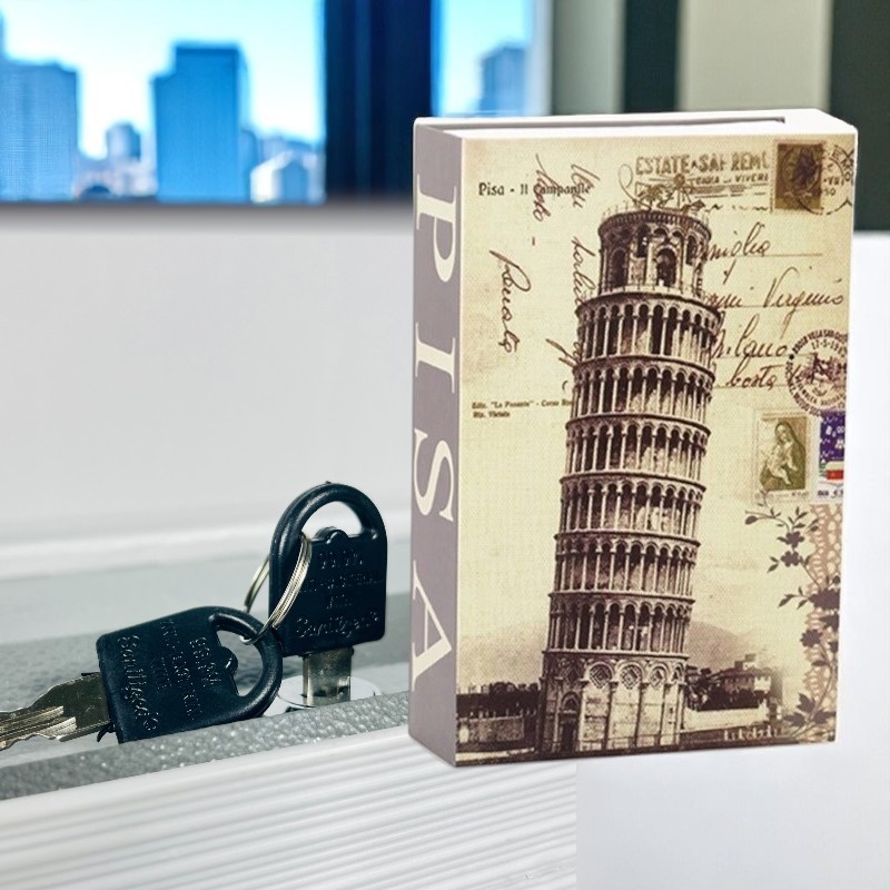 

HOMESAFE Kotak Buku Novel Hidden Security Box Book Key Lock Size S - DHZ005