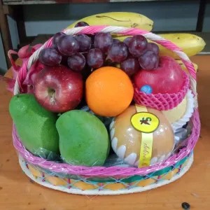 

parsel buah keranjang sedang K 1per pack