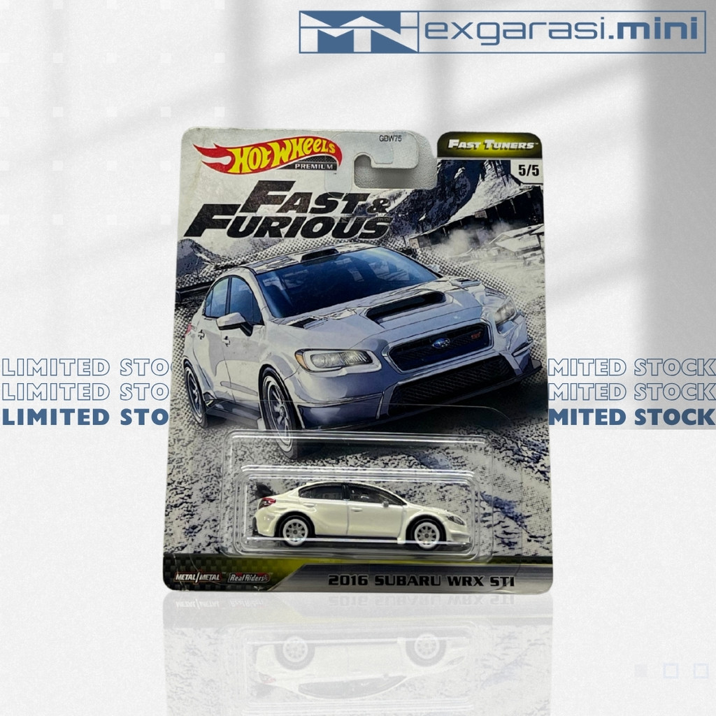 Hot Wheels Premium Fast & Furious – 2016 Subaru WRX STI (Fast Tuners)