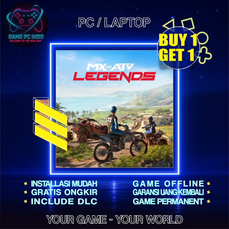 MX Vs ATV Legends PC Laptop Terbaru / Game Racing MX ATV