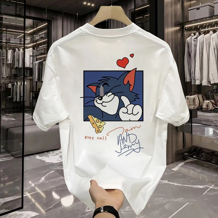 Baju Kaos Guess Hiking 1981 Katun Tebal Outdoor Casual Streetwear Pria Outfit Pria