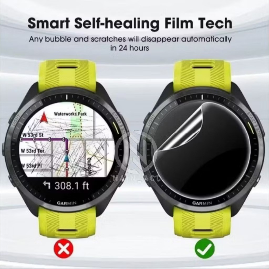 HYDROGEL PELINDUNG LAYAR SMARTWATCH (ISI 3PCS) For Casio G-SQUAD/ProTrek GBD-H2000 GBD-H1000 GBD-200
