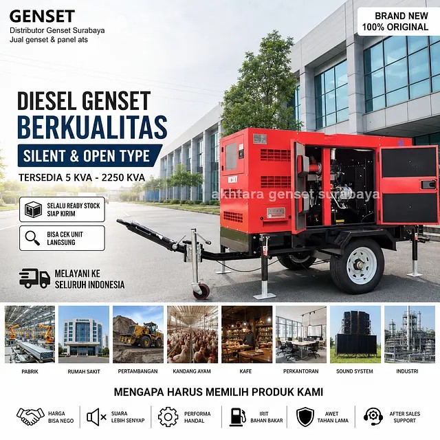 Jenset - Generator Genset Generator Weifang / Emerald / Kofo   100 Kva