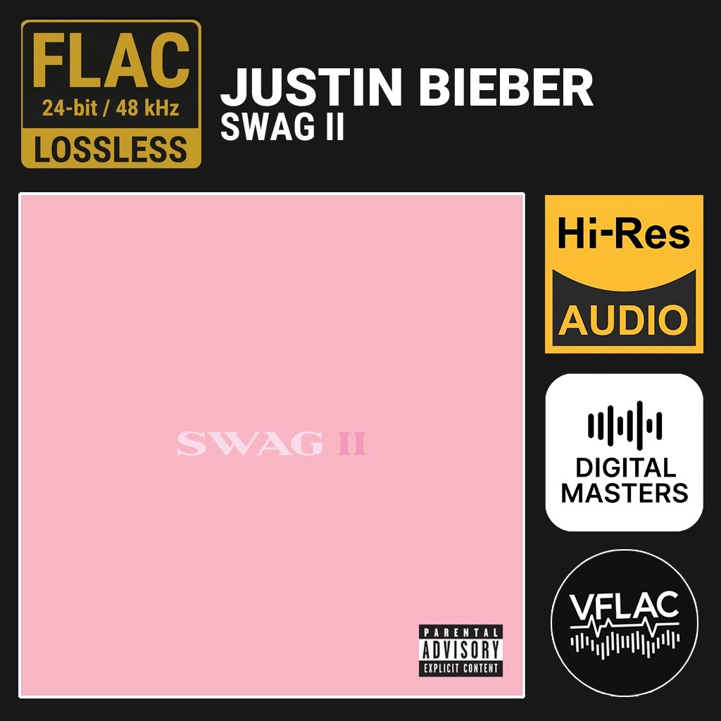 Justin Bieber - SWAG II (2025) Album FLAC Hi-Res Lossless 24-Bit 48 kHz Music Audio Musik Lagu Termu