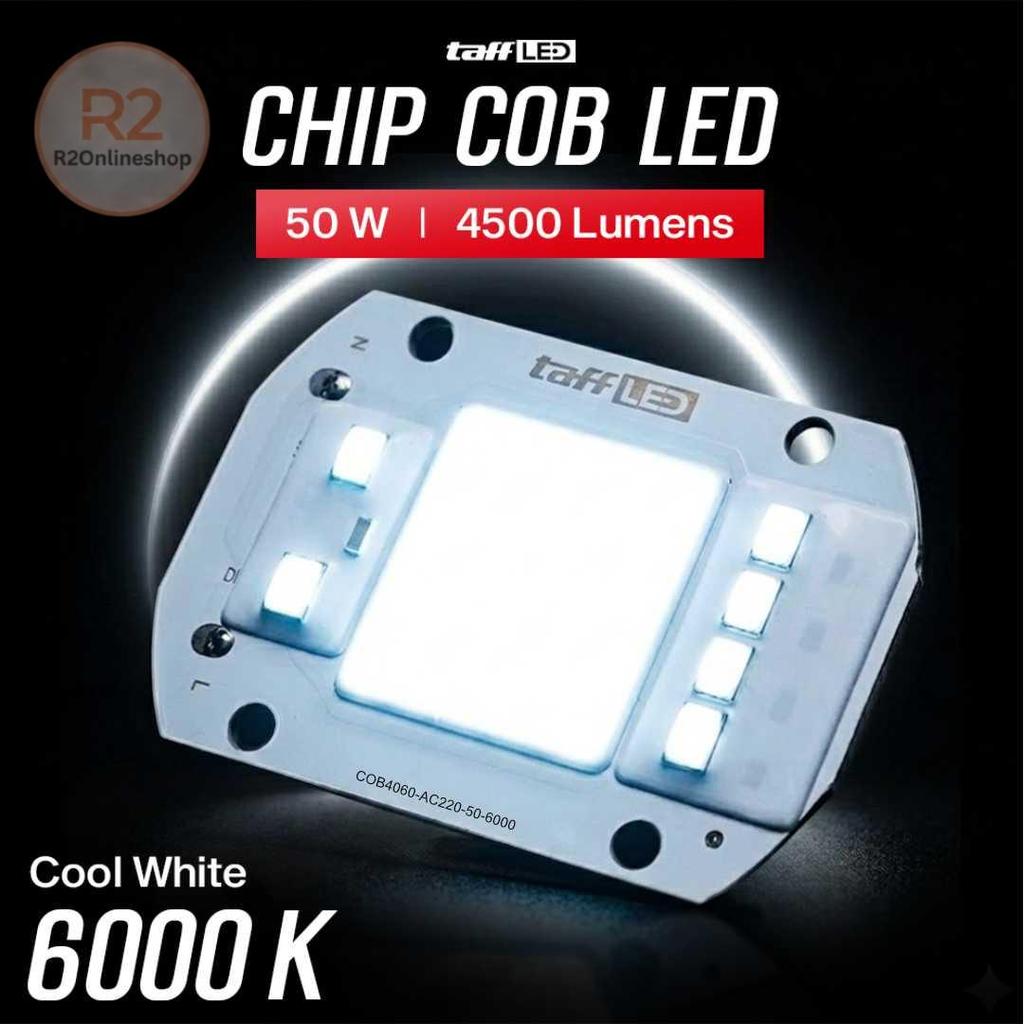 TaffLED Chip LED COB Floodlight Spotlight 220V - COB4060-AC220-50