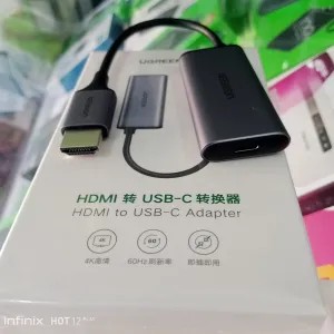 HDMI male to Usb-C female Ugreen 4K