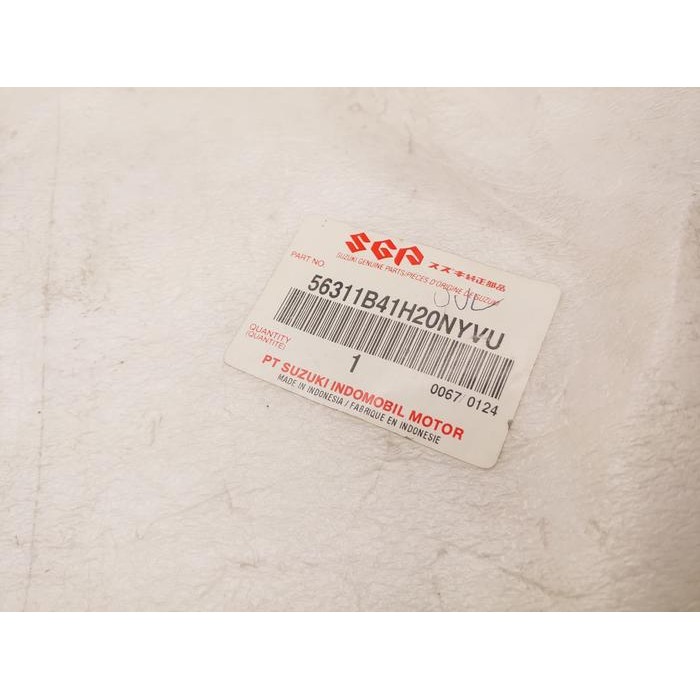 BATOK DEPAN SKYDRIVE HITAM ORIGINAL SUZUKI