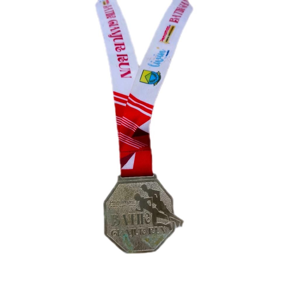 Medali Lari Unik Event cianjur run kemerdekaan Running - Medali Finisher- Medal Lari Original - Meda