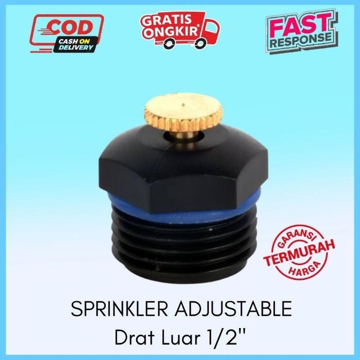 PREMIUM Sprinkler Petranian Sprinkler Taman ADJUSTABLE Taman Sprayer Taman Kebun MUJATI