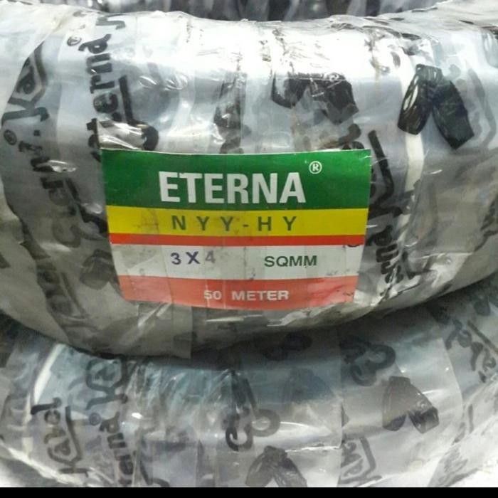 KABEL NYYHY 3X4 MM ( SERABUT ) ETERNA @50M