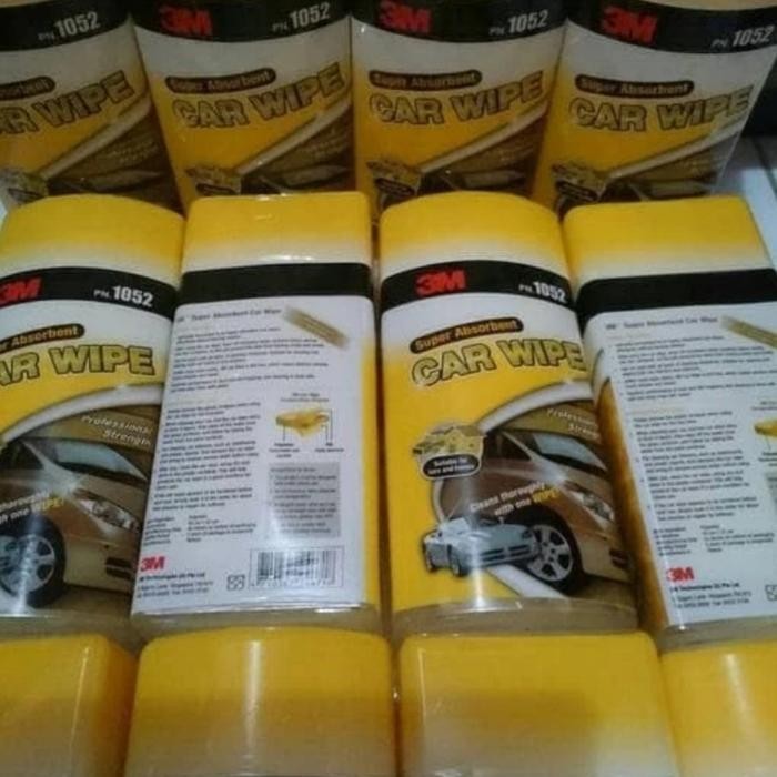 3M PREMIUM CAR WIPE CHAMOIS - LAP MOBIL / KANEBO 3M ORIGINAL