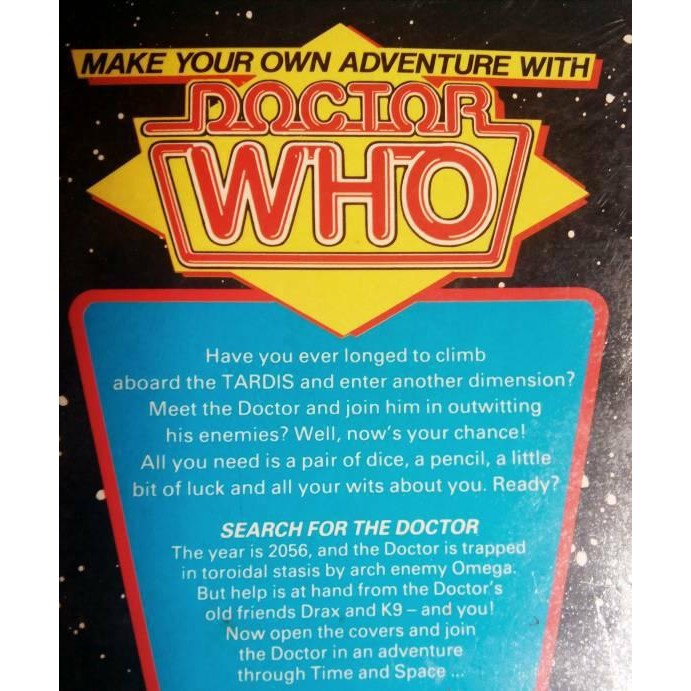 Novel Doctor Who : Search for The Doctor