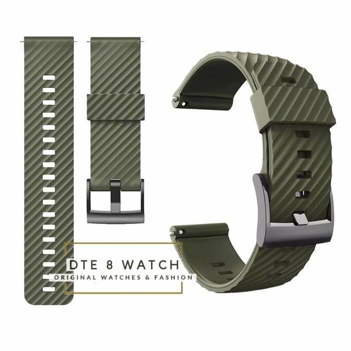 Tali Jam Tangan Silikon Rubber 24mm Vt Quick Release