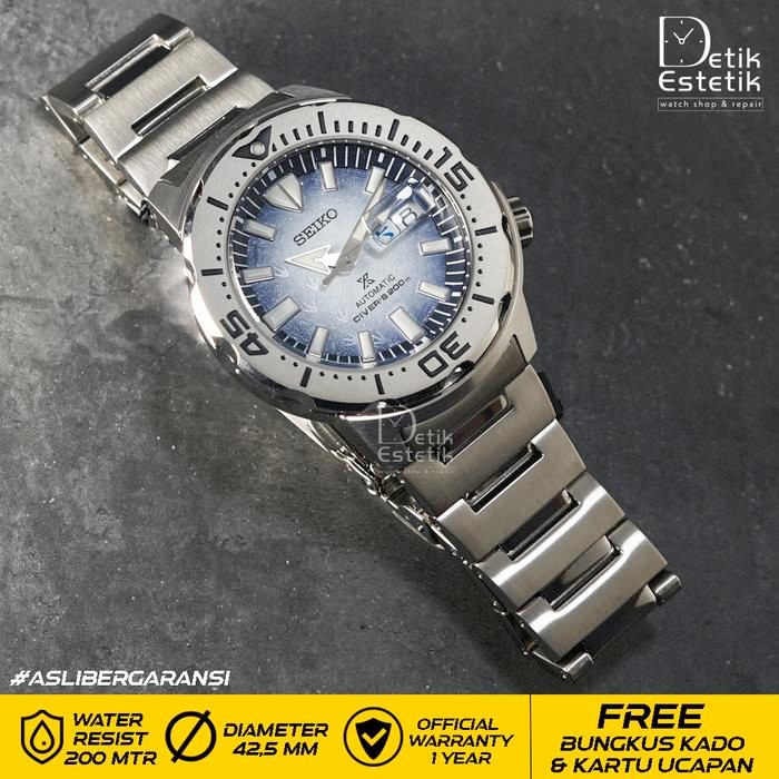 Jam Seiko Prospex SRPG57K1 Antartica Monster Save The Ocean