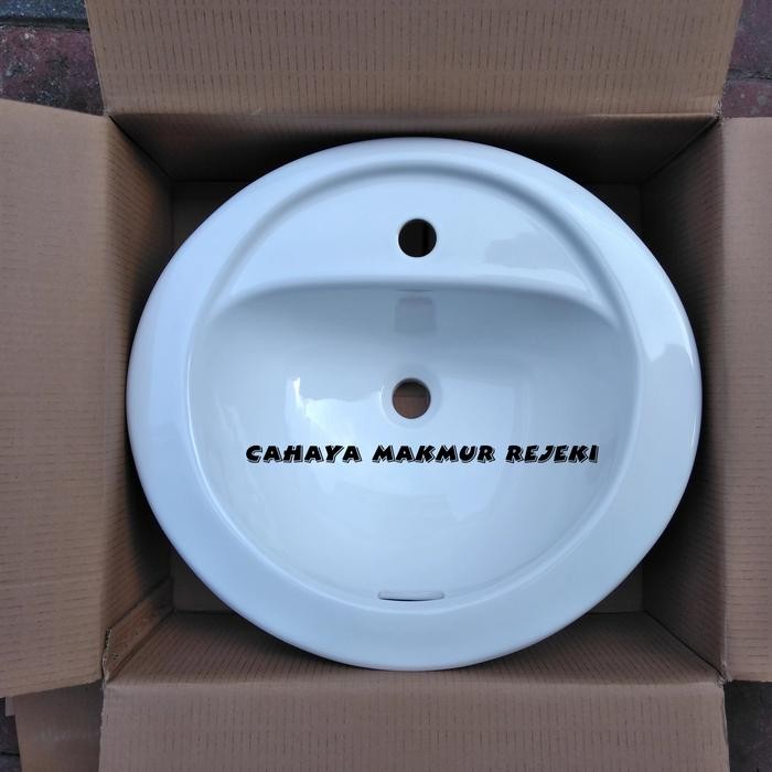 Terbaru Wastafel Toto L 521 V3 / L521V3 (Body Only) Model Tanam