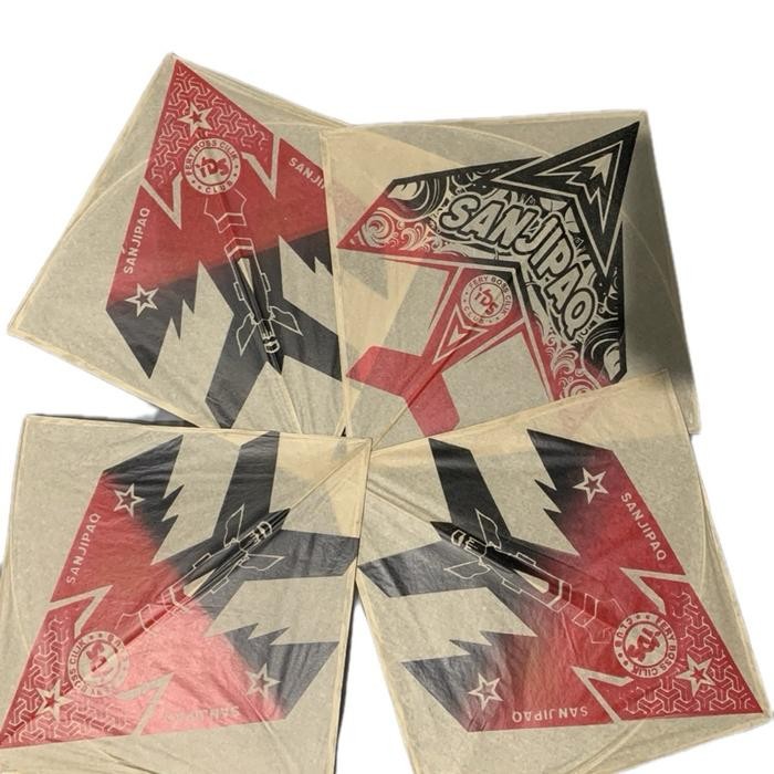 (Good) Layangan sukhoi standart cokelat atau putih kertas minyak // layangan sambitan // layangan