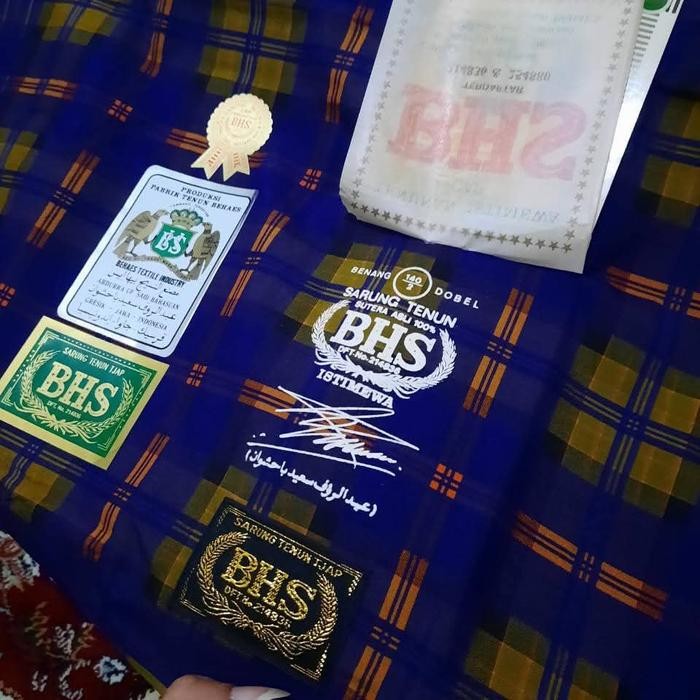 ORIGINAL SARUNG BHS KRJ GOLD SUTRA SPUNSILK 140 READY STOCK