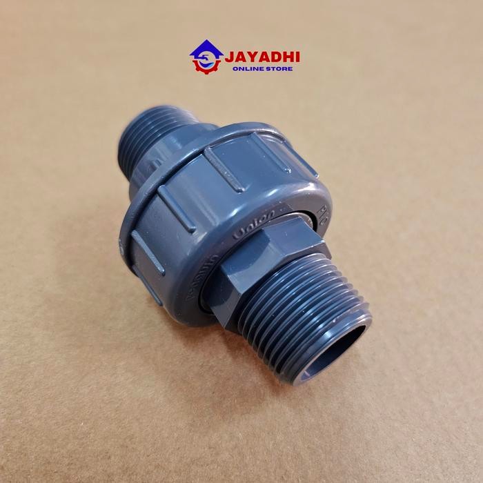 

best seller] PVC Watermur Drat Luar 3/4 Water Moor Dobel Nepel Union Penguin