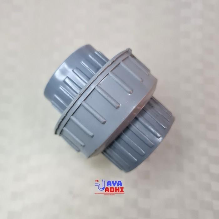 *****] PVC WaterMur 1" Water Mur 1 inch Watermor Union Soket Polos / Drat