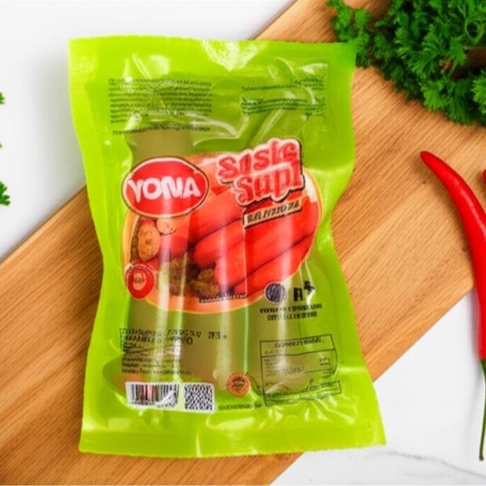 

Yona Sosis Sapi 3pcs – Sosis Sapi Halal Enak Praktis Lezat Siap Masak untuk Bekal & Cemilan Anak