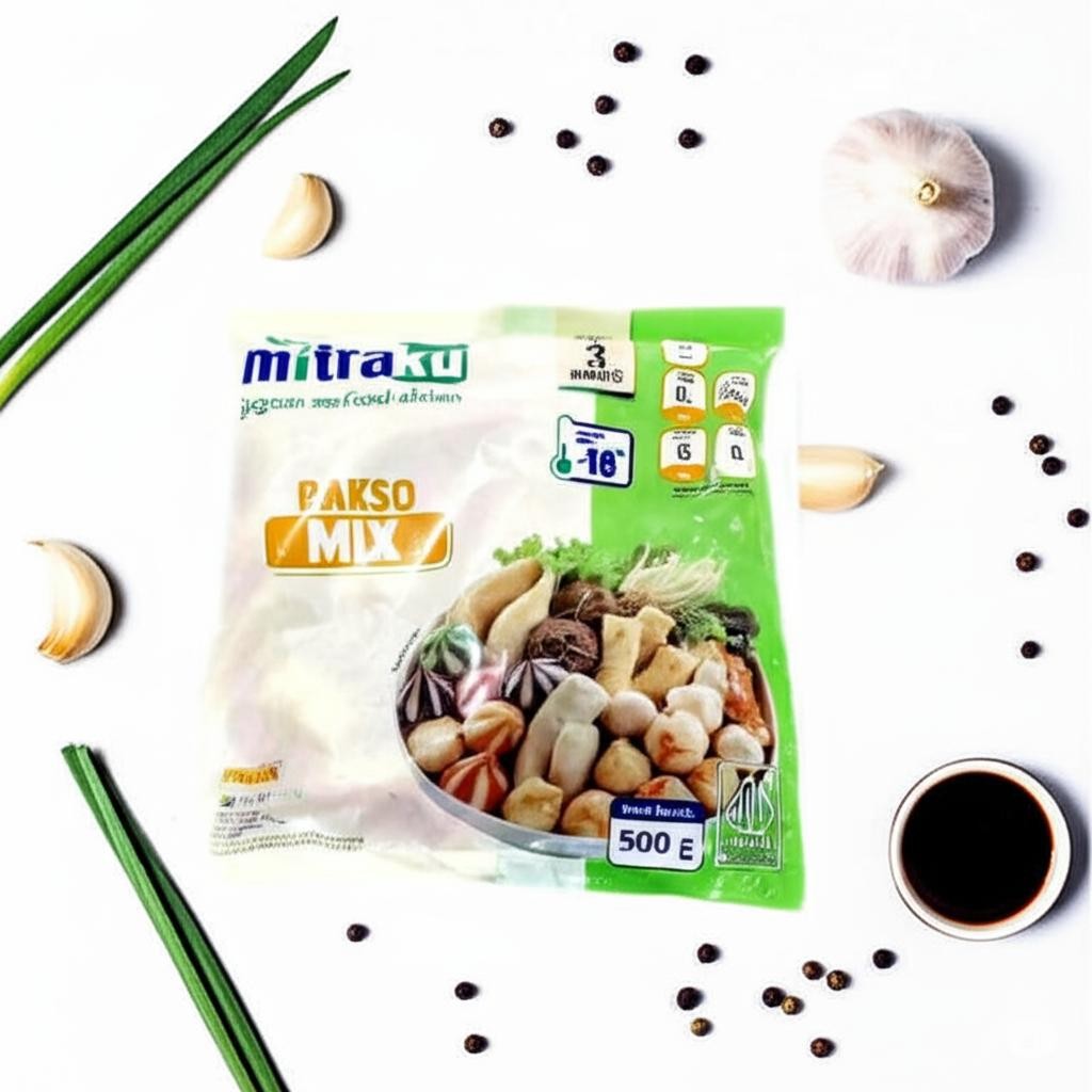 

Mitraku Baso Mix 500gr - Bakso Campuran Premium Halal Praktis untuk Berbagai Masakan