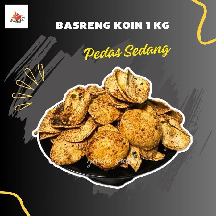 

Keripik Basreng Pedas daun jeruk 1kg Snack Camilan