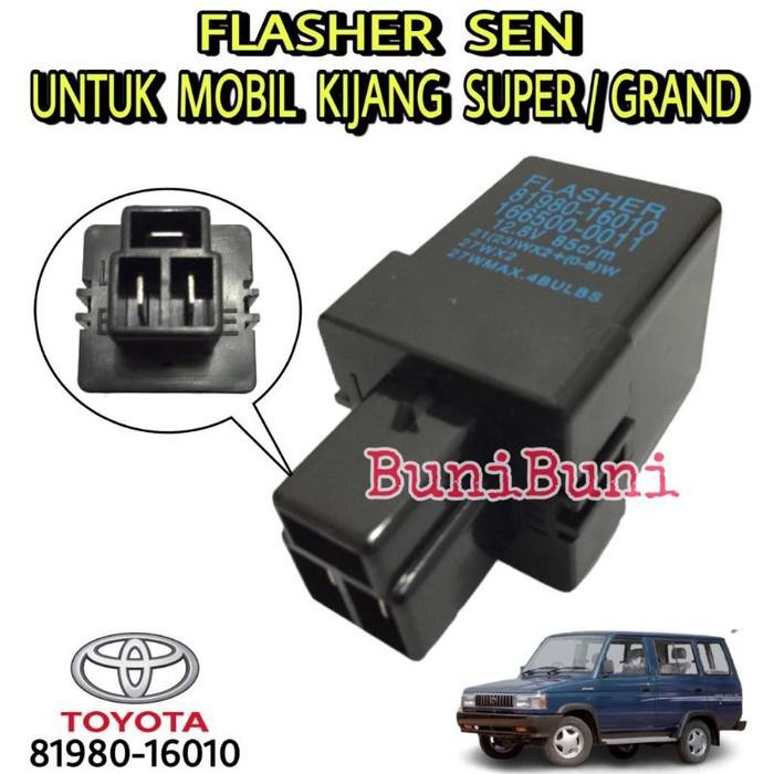 Jual Flasher / Flaser Otomatis Sen Untuk Mobil Toyota Kijang Super 5K / Grand / Rover
