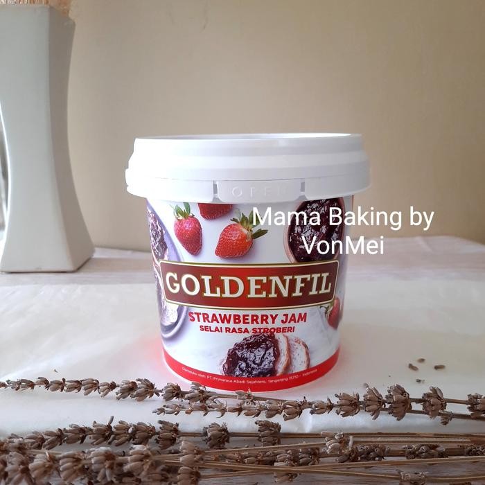 

Goldenfil Trawberry Elai Iian Troberi Jam Filling Goldenfil 1 G
