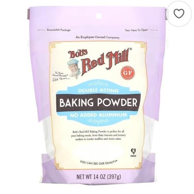 

Baking Powder Double Acting Bob'S Red Mill397Grgluten Freeasli Usa