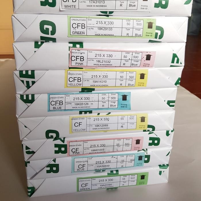 

Ncr Gs Green Star Bottom Hijau F4 Kertas Karbon Nota Kontan