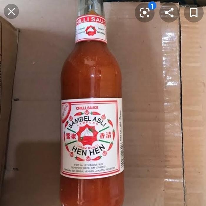 

saus sambal hen hen 620 ML