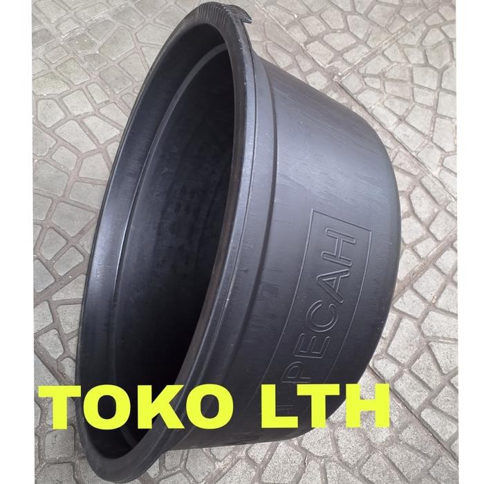 JOLANG HITAM 20 KUPING BASKOM BAK KARET ANTI PECAH USA 20" EMBER