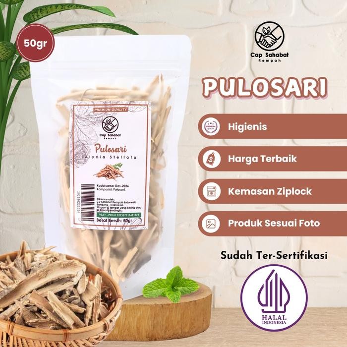 

50gr Pulosari / Adas Pulosari / Alyxia Stellata / Rempah / JSR 100%