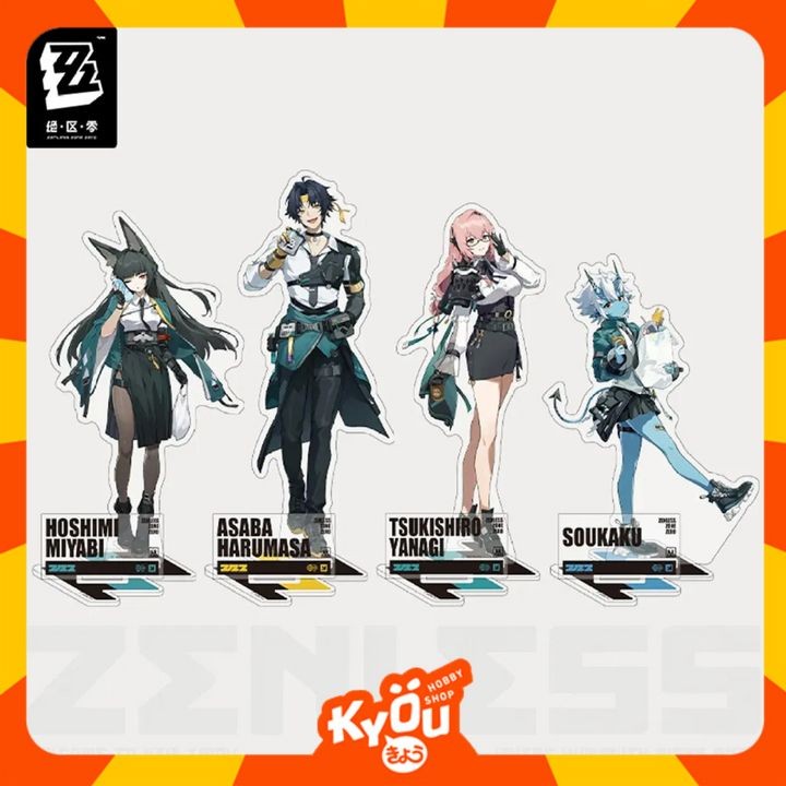 

Miyabi - Asaba - Yanagi - Soukaku Six Lesson Daily Series Acrylic Stand - Zenless Zone Zero