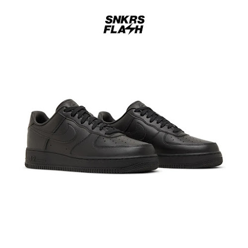 NIKE Air Force 1 07 Fresh Black Anthracite Sepatu Sneakers Pria - DM0211001 - Size 40