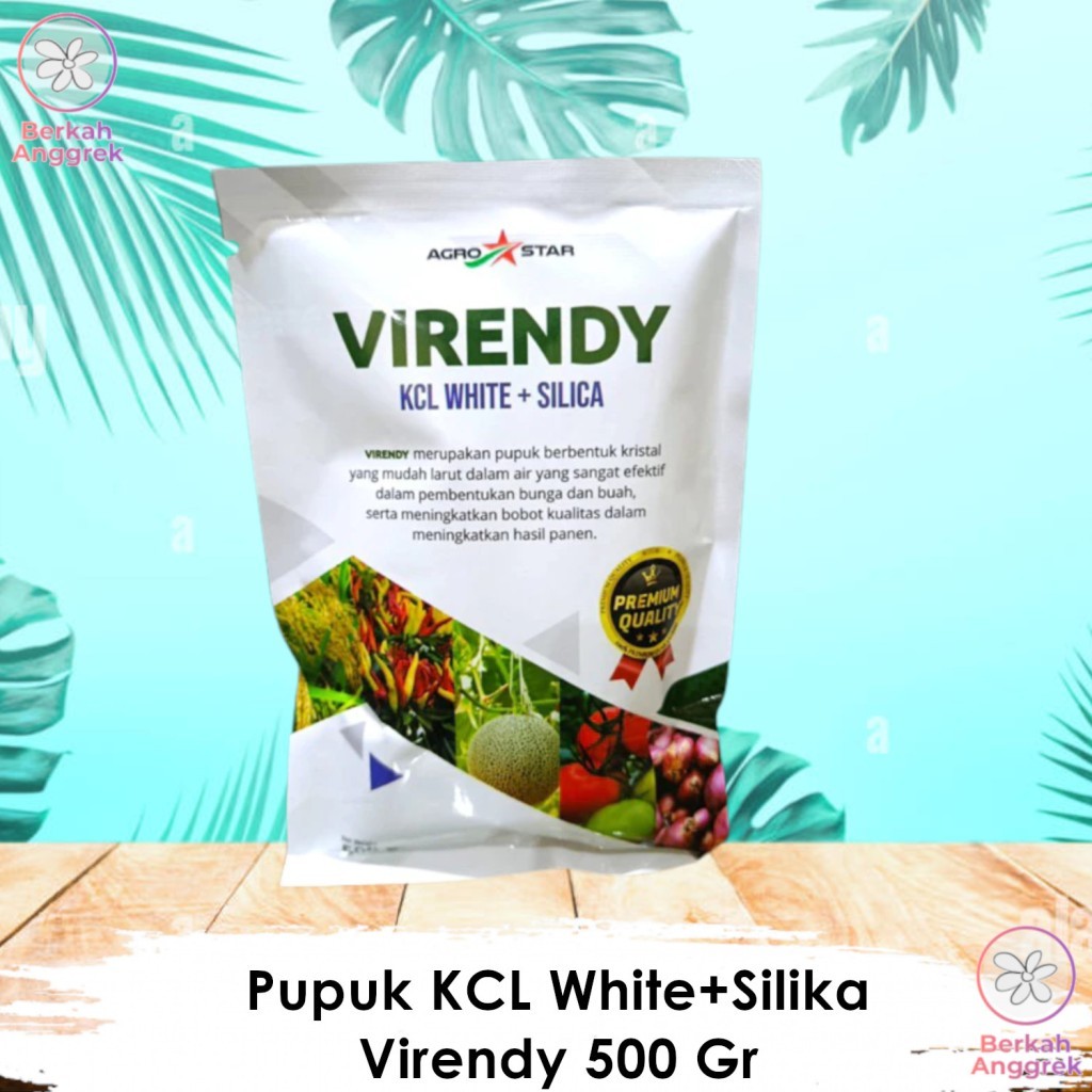Virendy Pupuk KCL White plus Silika 500 Gram