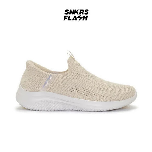 SKECHERS Sport Ultra Flex 3 Natural Sepatu Training Wanita - 150462NAT