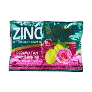 (rtg) zinc sampo sachet /hijab merah