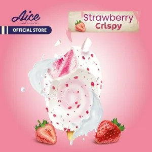Aice strawberry crispy