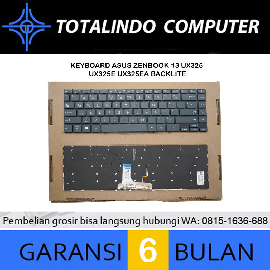 Keyboard Untuk Asus Zenbook 13 UX325 UX325E UX325EA Backlite