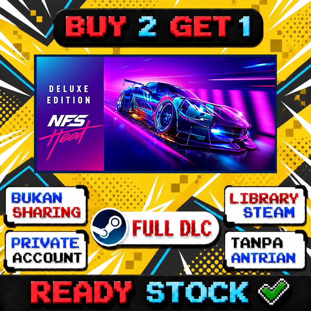 Need for Speed Heat Private Steam Promo Beli 2 Gratis 1