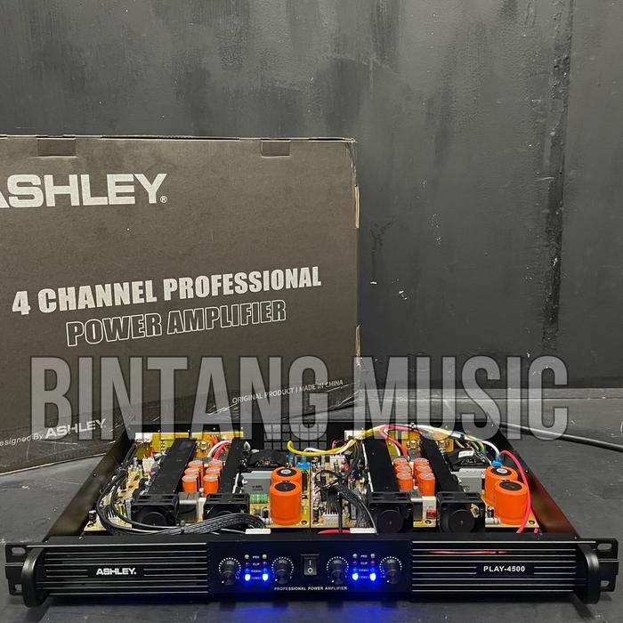 Power ashley play4500 original 4 channel play 4500