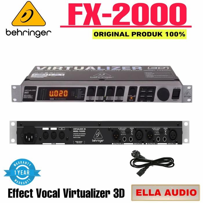 Behringer Virtualizer FX2000 3D Multi Efek Vocal fx2000 3d