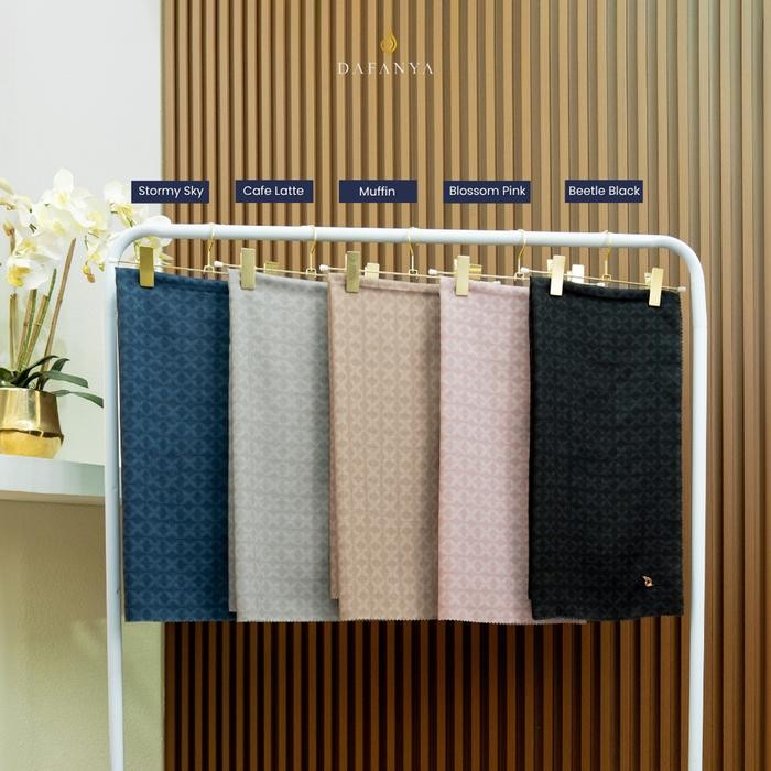 [New Launch] - Azia Series Jilbab Motif Mm Kerudung Segi Empat Hijab Scarf bahan Voal Laser Cut