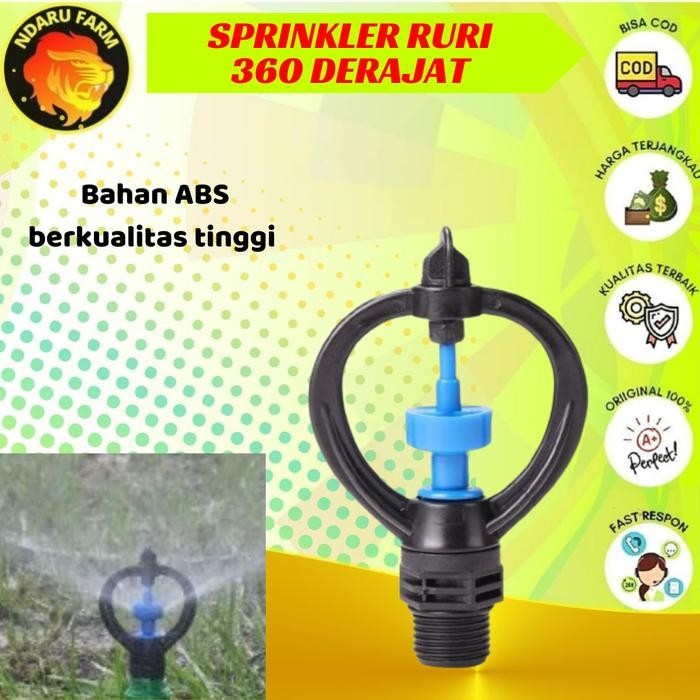 PREMIUM SPRINKLER RURI 360 KINCIR AIR PERTANIAN PERKEBUNAN TAMAN