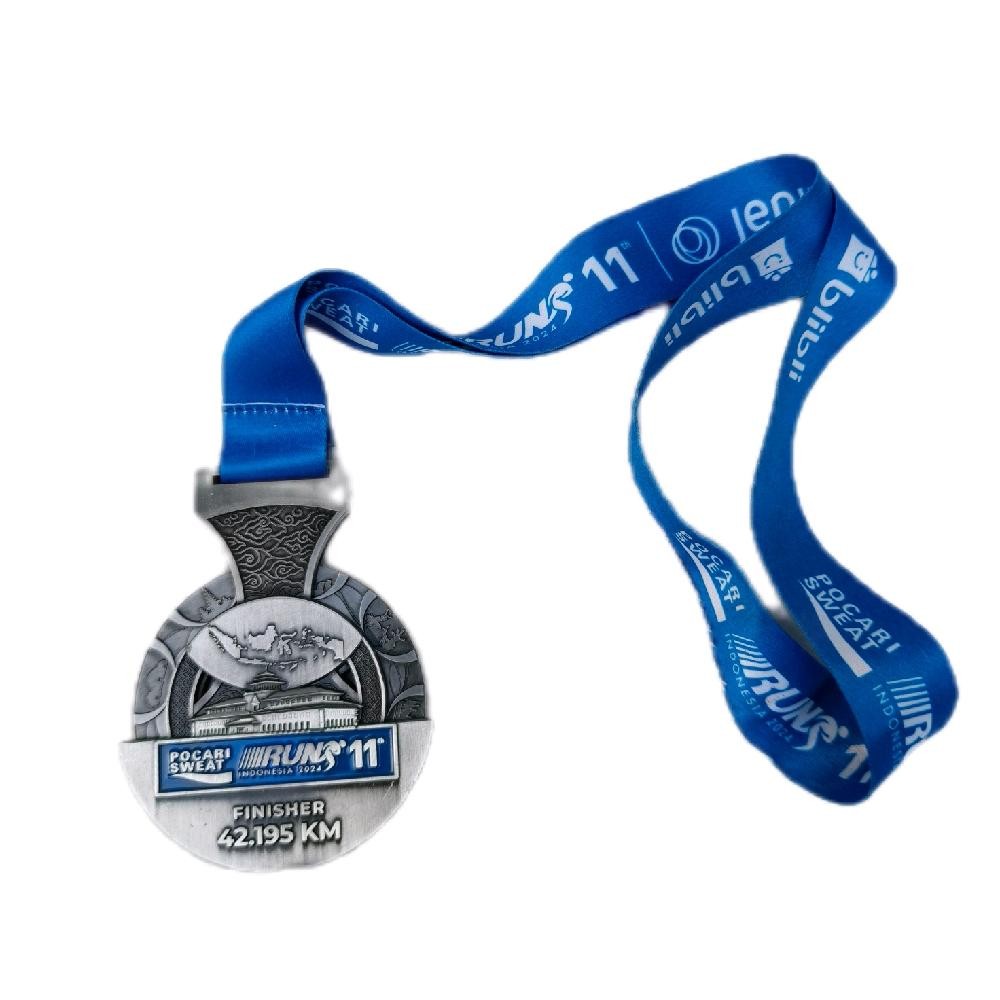 Medali Finisher Event Lari 2024 - Medali Lari FM Event Running - Medal Lari Original - Mendali lari 