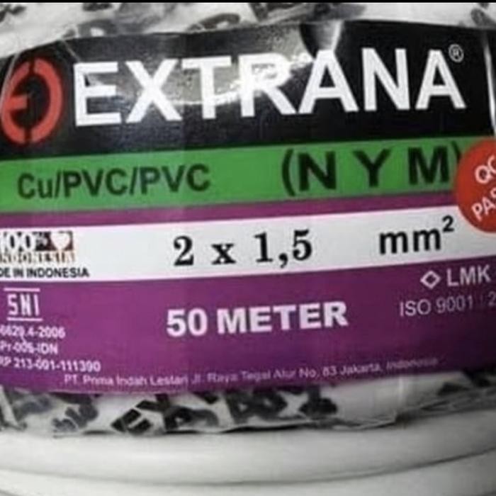 EXTRANA KABEL 2X1,5 NYM