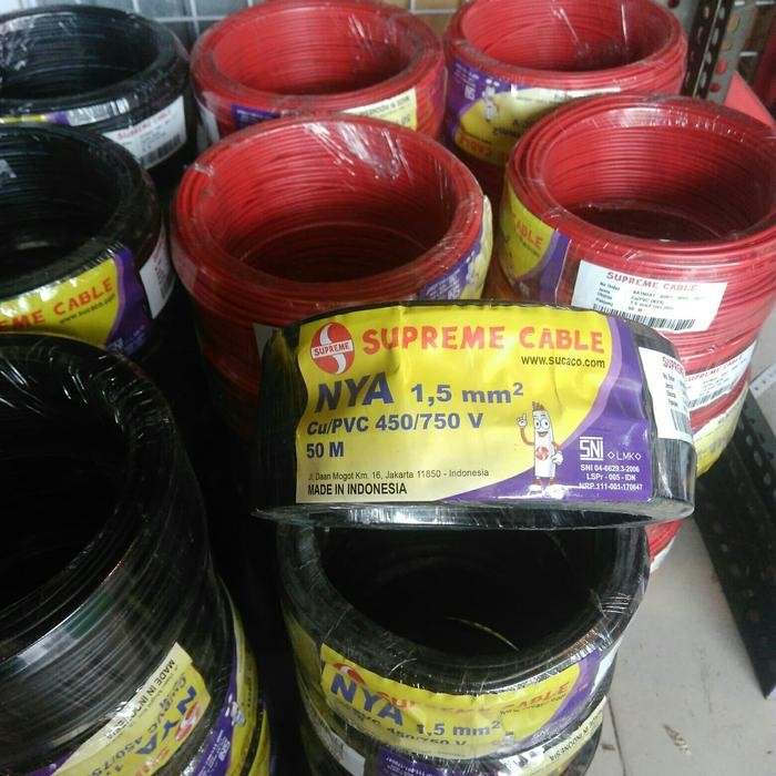 KABEL NYA 1,5 SUPREME 1ROL 50METER